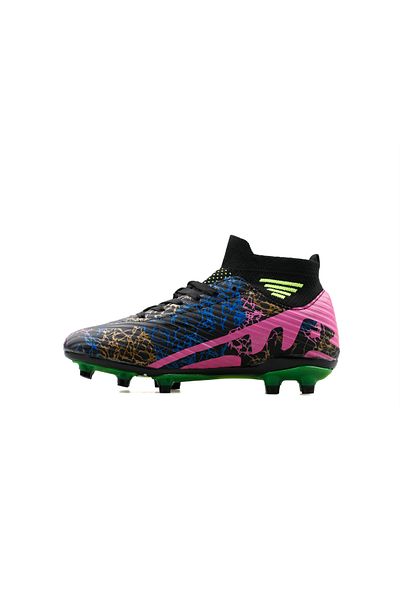LALİGA Laliga Kids Football Boots - Gkrp Black Yellow Patterned Floor