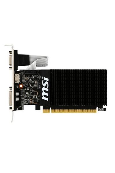 MSI Gt710 2Gb 2Gd3H-Lp Ddr3 64Bit HDMI Dvi Pcie 16X V2.0 Low Profile No Fans