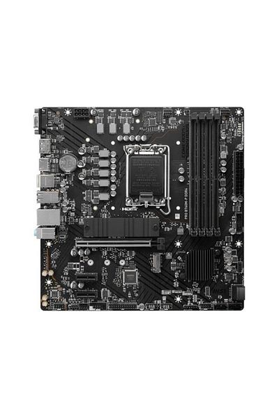 MSI Pro B760m-p Ddr4 Hdmi Dp Pcıe 16x V4.0 1700p Matx