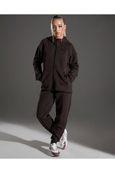 Nike Αθλητικά ρούχα Tech Fleece Windrunner FA24 Γυναικεία φούτερ με κουκούλα με φερμουάρ NDD SPORT