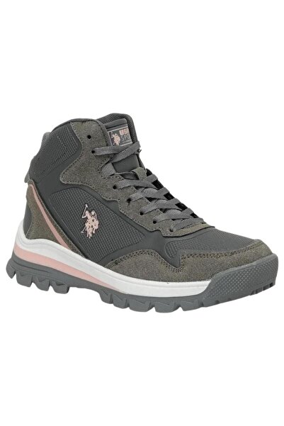 U.S. Polo Assn. U.S.POLO ASSN SAGAN HI 3PR GRAY COMFORT CASUAL ΚΑΘΗΜΕΡΙΝΕΣ ΕΞΩΤΕΡΙΚΕΣ ΜΠΟΤΕΣ