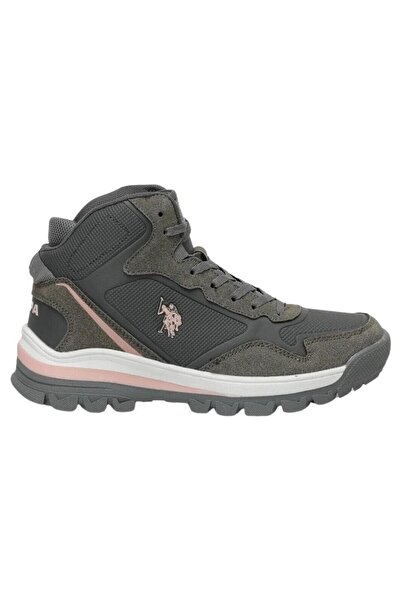 U.S. Polo Assn. U.S.POLO ASSN SAGAN HI 3PR GRAY COMFORT CASUAL ΚΑΘΗΜΕΡΙΝΕΣ ΕΞΩΤΕΡΙΚΕΣ ΜΠΟΤΕΣ