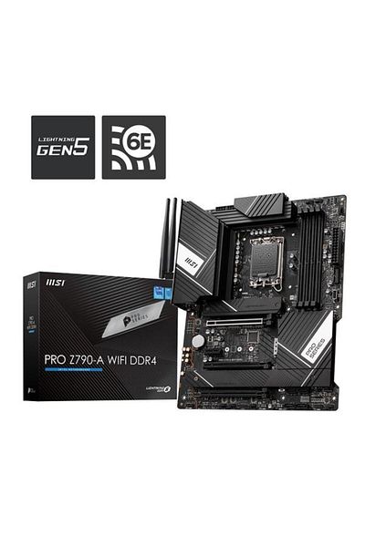 MSI Pro Z790-a WiFi DDR4 HDMI Dp PCIE 16x V5.0 1700p ATX