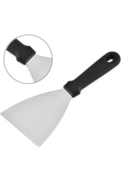 3B Trend Ergonomic Non-Slip Handle Wide Mouth Kitchen Spatula 8 cm
