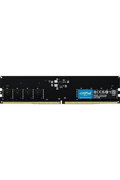 Crucial 32GB (2x16GB) 5600MHz DDR5 CL46 Masaüstü Ram CT2K16G56C46U5