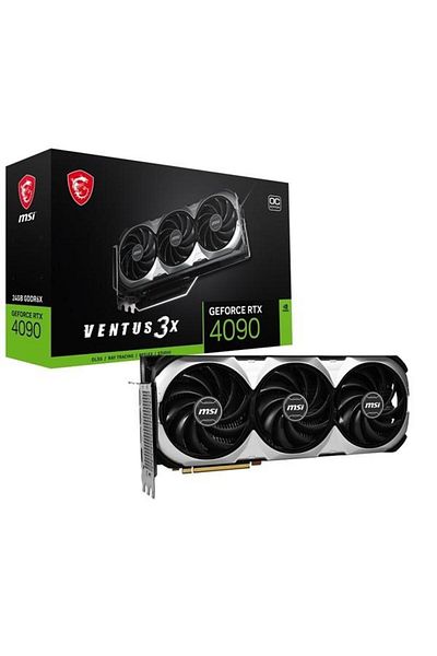 MSI Msi Rtx4090 24Gb - 3X 24g Ventus Gddr6X 384Bit HDMI Dp Pcie 16X V4.0