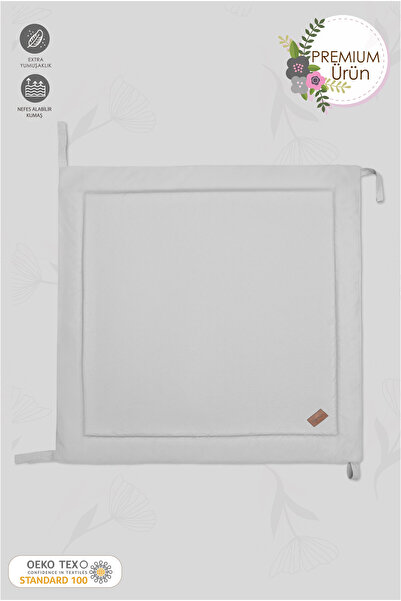 mordesign Kare Bebek/Çocuk Oyun Halısı, Yenidoğan Emekleme Pedi, Aktivite Matı, XL Büyük Boy, Kampçı Serisi