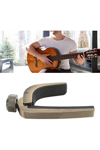 Alice Επαγγελματικός σφιγκτήρας κιθάρας και ξυλάκι ALICE A-007J-BR ΜΟΝΤΕΛΟ ΜΠΡΟΝΖΕ ΣΥΜΠΙΕΣΤΗΣ ΒΙΔΩΤΟΣ