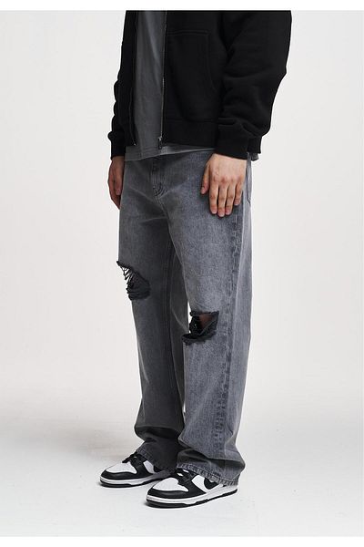 2Y STUDIOS 2Y Anduin Ripped Baggy Jeans