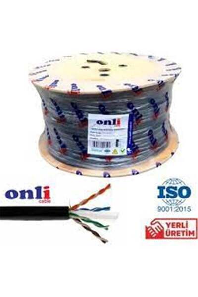 Genel Markalar ON-6006 U-UTP 23 AWG CCA-PE Outdoor 500 Metre Cat6 Kablo