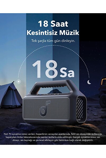 Anker Soundcore Boom 2 SE Bluetooth Hoparlör - Speaker Siyah