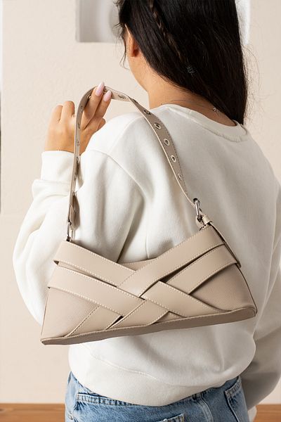 Mojeva Melos Adjustable Women's Hand, Shoulder and Arm Bag with Belt Accessories