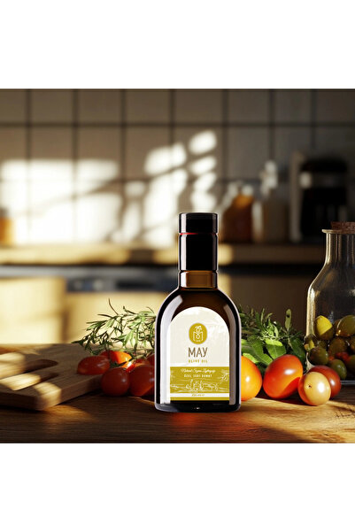 may yapıcıoğlu Soğuk Sıkım Erken Hasat Domat Sızma Zeytinyağı - 250 ml | May Olive Oil