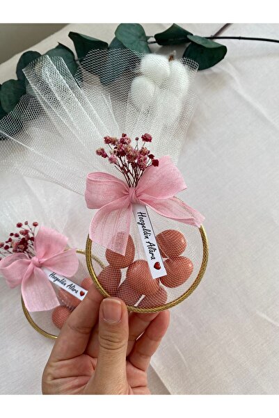 PERİ Doğum Hediyesi Hoşgeldin Bebek Halka Şekerleme Hediyelik 10 Adet