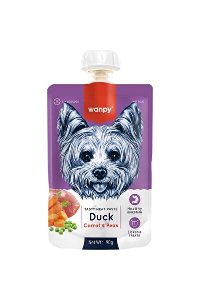 Wanpy Taze Ördekli&havuçlu Köpek Et Ezmesi 90 gr