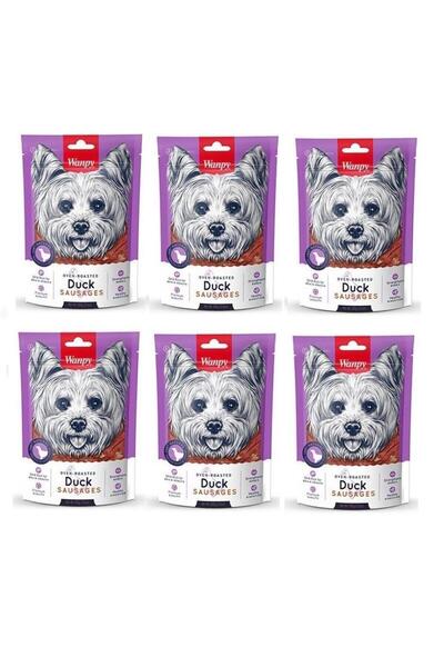 Wanpy Köpek Ödülü Ördek Etli Sosis 100 Gr. X 6 Adet