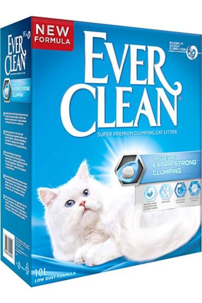 Genel Markalar Extra Strong Unscented Ekstra Güçlü Kokusuz Kedi Kumu 10 lt