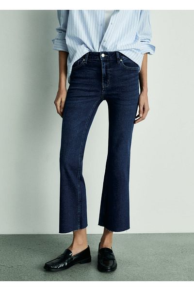 MANGO Woman Pantaloni Sienna Flare Crop Jean
