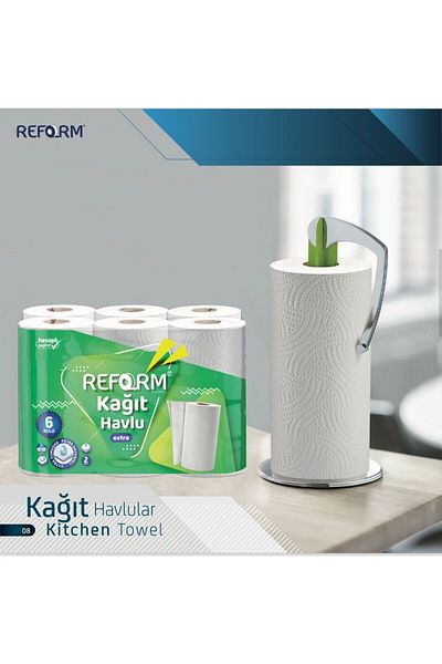 gelirr Set of 6 Reform Paper Towels