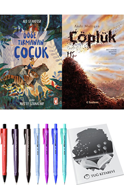 Timaş Çocuk Çöplük ve Göğe Tırmanan Çocuk 2li Set + Hediyeli