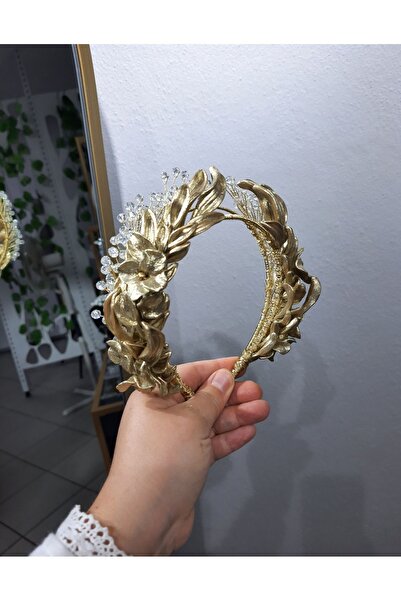 gelin تاج هيلين الذهبي، تاج هيلين، تاج مصمم، تيجان الحفلات