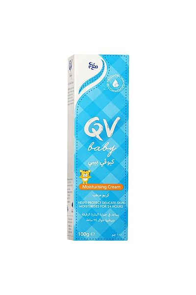 Qv Baby Moisturising 100gm Cream --- كيو في مرطب 100غ كريم