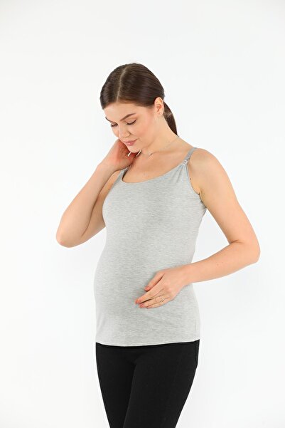 EMSE S E Pregnant-Maternity Breastfeeding Undershirt Cotton Lycra Fabric