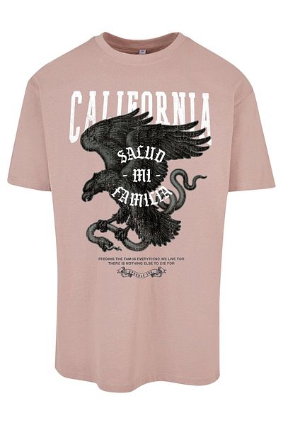 Upscale by Mister Tee Unisex La Familia Heavy Oversize Tee
