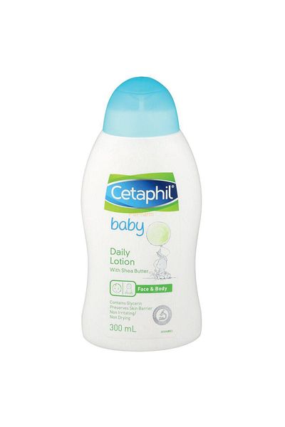 Cetaphil - لوشن زبدة الشيا اليومي للأطفال - 300 مل