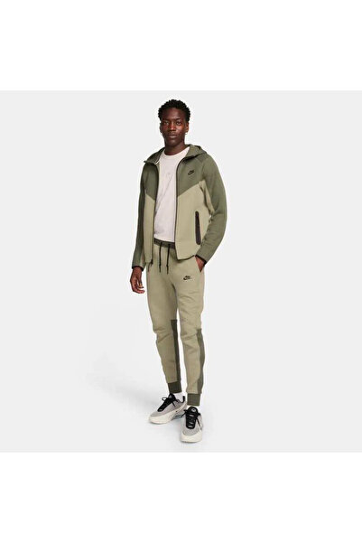 Nike Tech Fleece Tam Boy Fermuarlı Erkek Kapüşonlu Üst ( YENİ SEZON ) FB7921-276