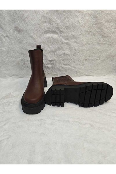 Butik Дамски ботуши от естествена кожа Merrline