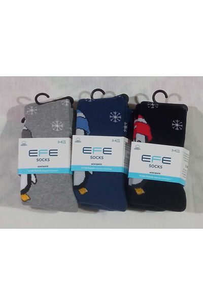 Efe Socks Boy (BOY) Seamless Towel Winter (Sleeve - Pantyhose - Pantyhose - Pantyhose) 3-Piece