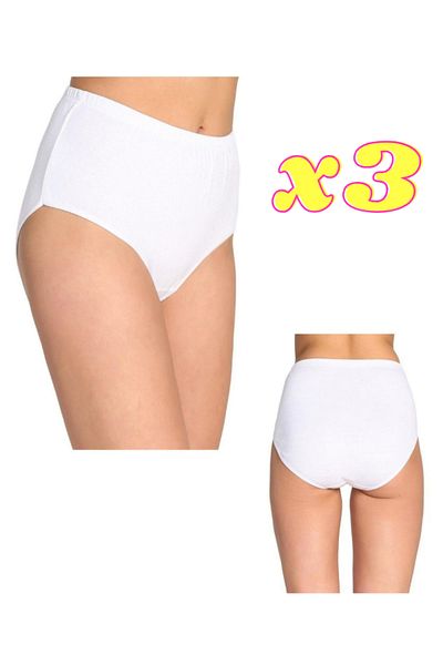 Tutku 3-Piece Thick Elastic Bato Panties
