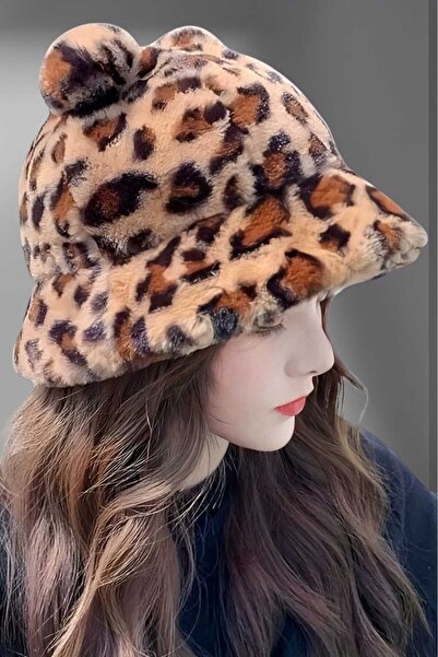 Uniquetrenders Ženska simpatična kapa sa medvjeđim ušima Pliš