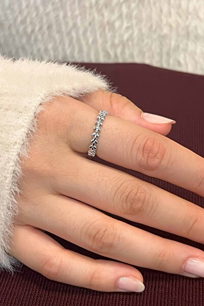 TREND COLLECTİON Taç Model Ayarlanabilir Gold Zarif Kadın Yüzük