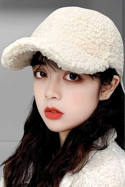 Uniquetrenders Women's Plush Teddy Cap Hat