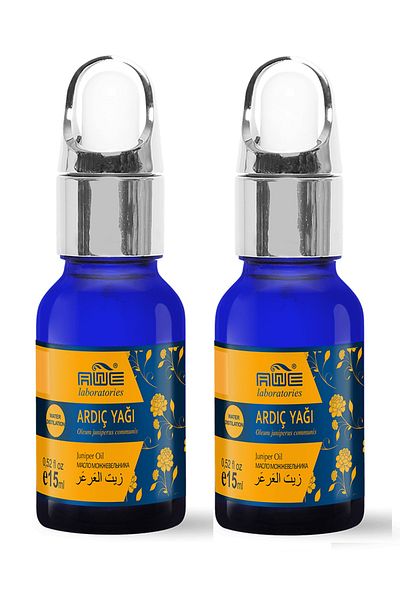 Awe Laboratories 2 Pack Juniper Essential Oil 15 ml
