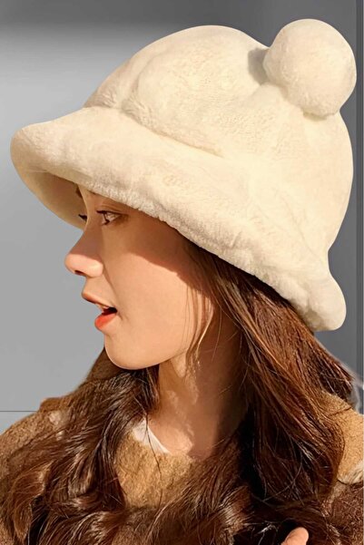 Uniquetrenders Ženska simpatična kapa sa medvjeđim ušima Pliš