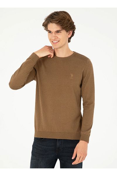 U.S. Polo Assn. Мъжки класически тесен пуловер G081Sz0Tk.000. 1920992 Dmls