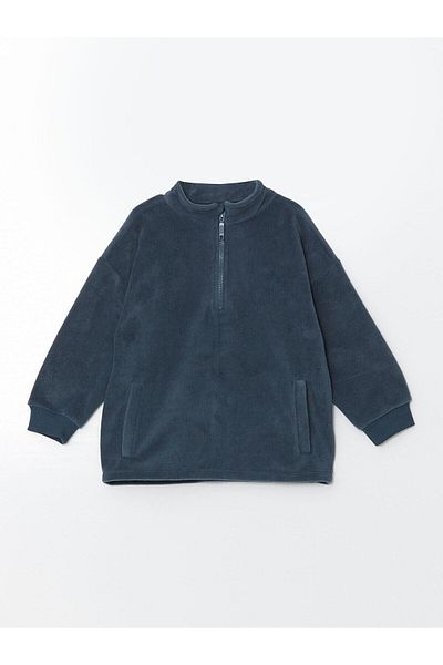 LC Waikiki Lcw Baby Stand Collar Baby Boy Sweatshirt
