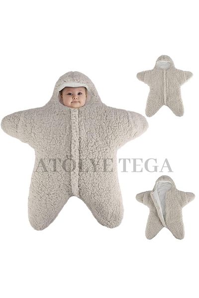 TEGA 0-6 Months Newborn Baby Sleeping Bag - Swaddle and Blanket Cut