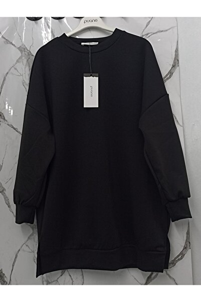 Puane Women's Modal Fabric Comfortable Fit Plain Color Tunic 10605