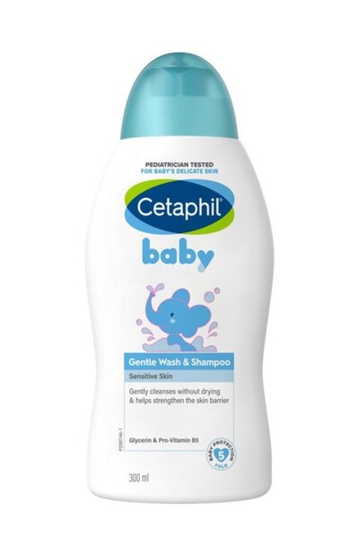 Cetaphil - غسول وشامبو لطيف للأطفال - 300 مل