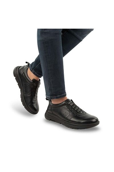 Muya Ανδρικά παπούτσια από γνήσιο δέρμα Stone Anatomical Sole Heel Spur