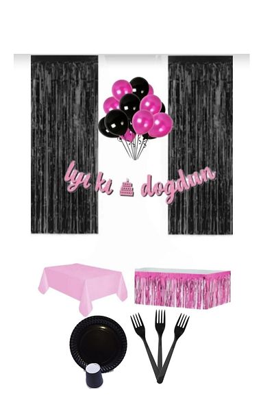 CANSIN Happy Birthday Set for 8 People