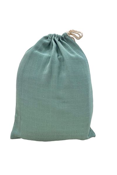 Hubb 3 Muslin Pouch Bags - Baby Bag, Suitcase Organizer and Bread Bag