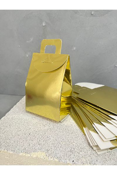 Meyofficial 20Pcs Gold Color 7*11*4cm Henna Cookie Organization Box