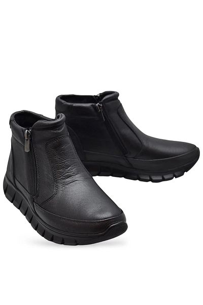 CHOPPER Orthopedix 22335 Genuine Leather Double Zipper Women's Boots