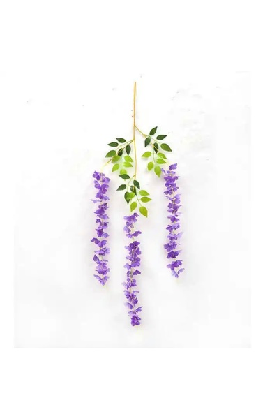 tml temalife 1 ADET SARKAN MOR AKASYA 3 DALLI 100 CM YAPAY ÇİÇEK NİŞAN SÖZ DÜĞÜN SÜSLEME