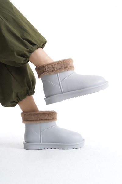 Liza Shoes Kadın İçi Peluş Yağmur Botu A022-K1000